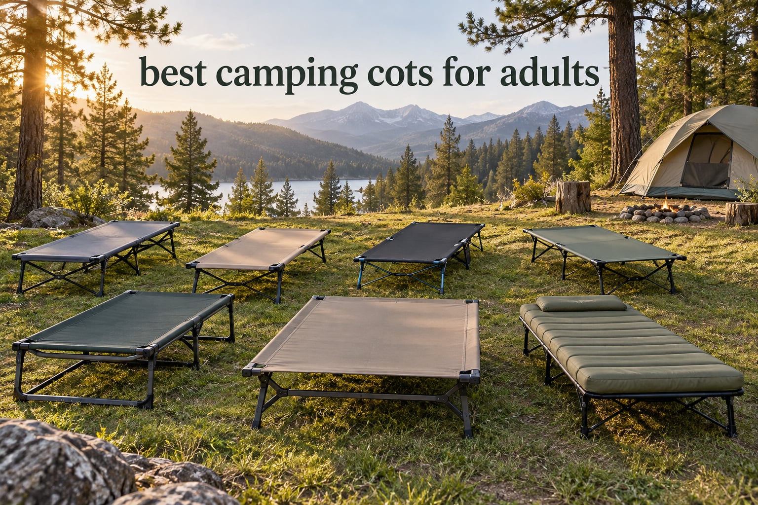 best camping cots for adults