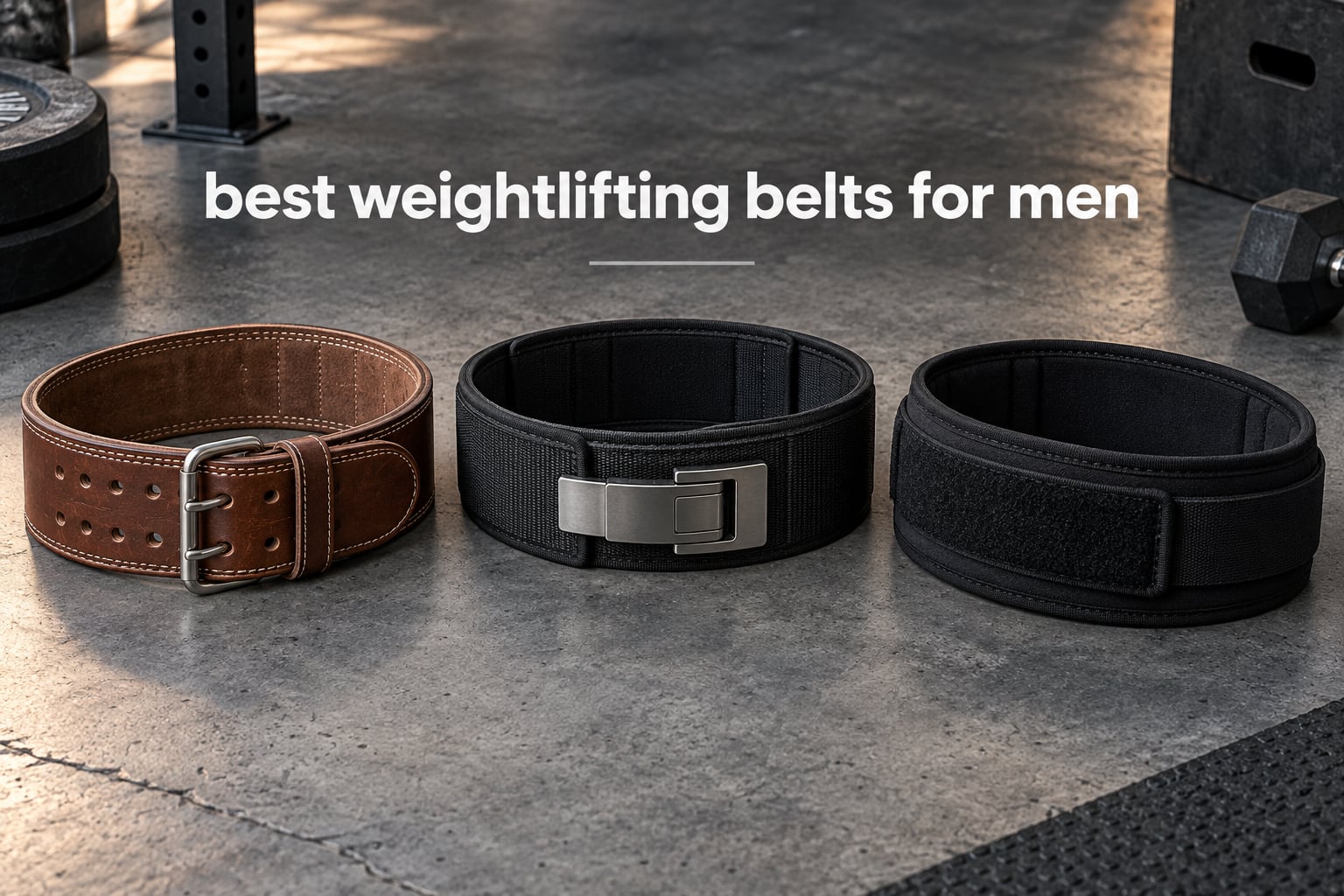 best weightlifting belts for men