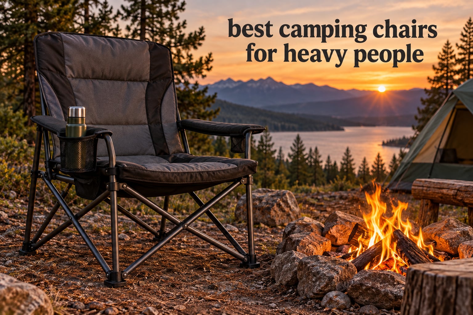 best camping chairs for heavy people