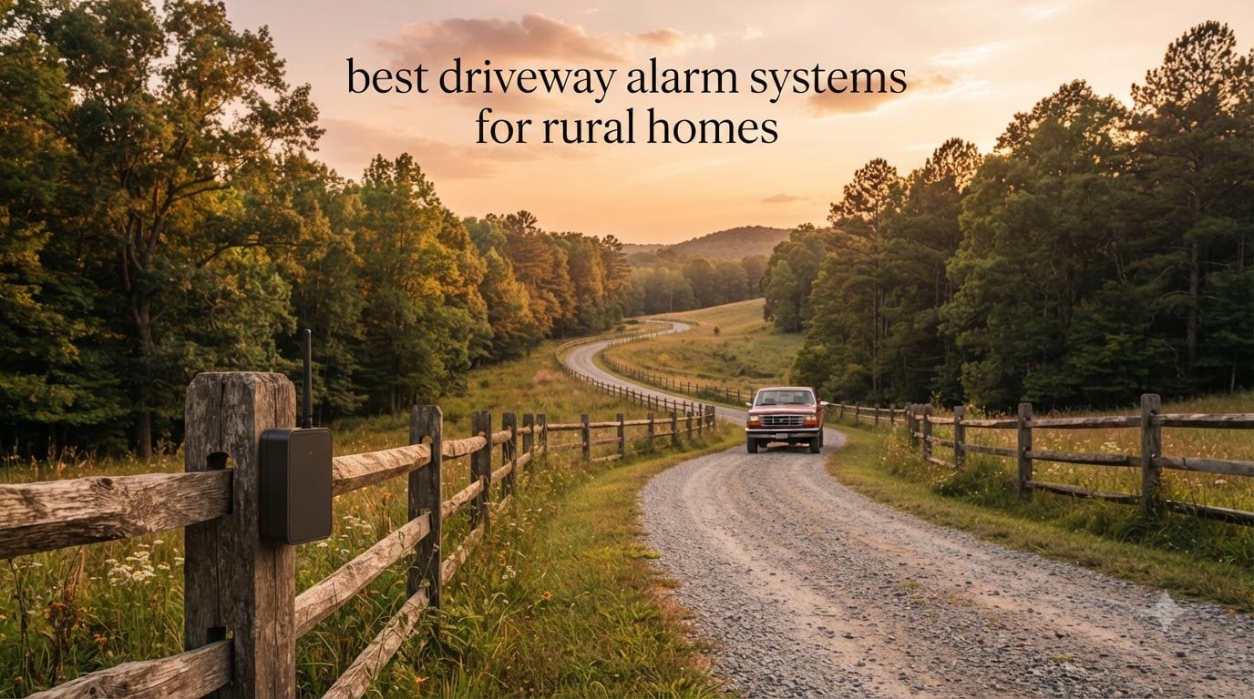 best driveway alarm systems for rural homes