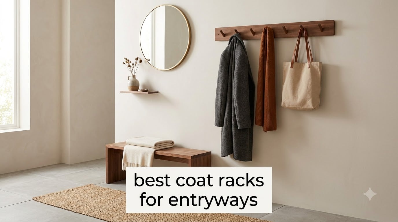 best coat racks for entryways
