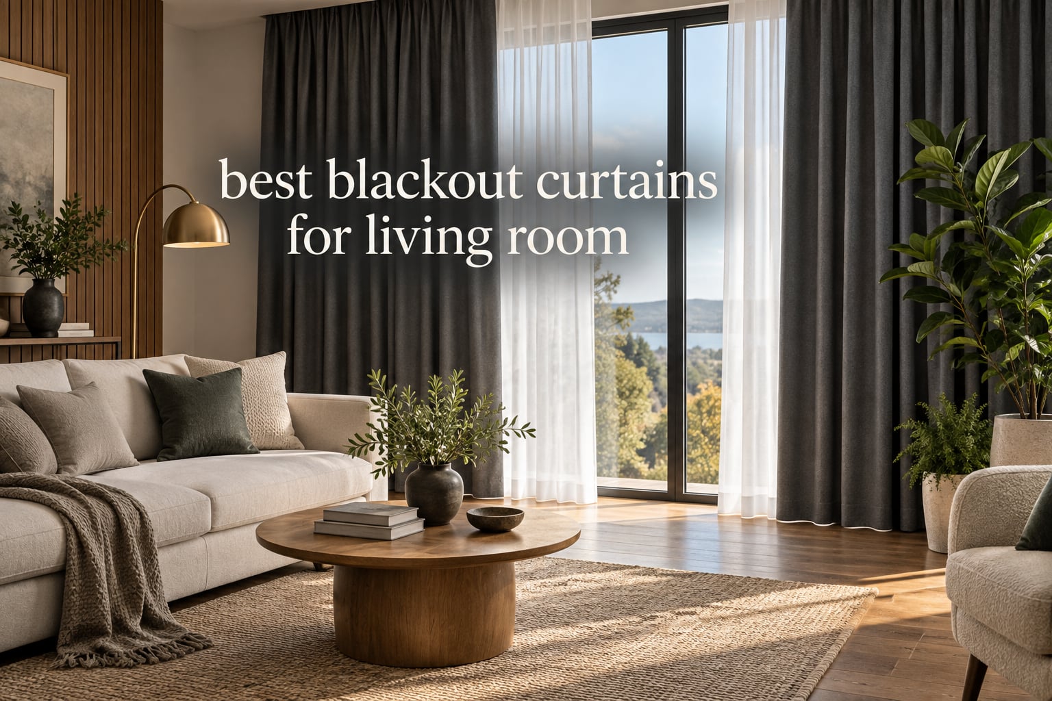 best blackout curtains for living room