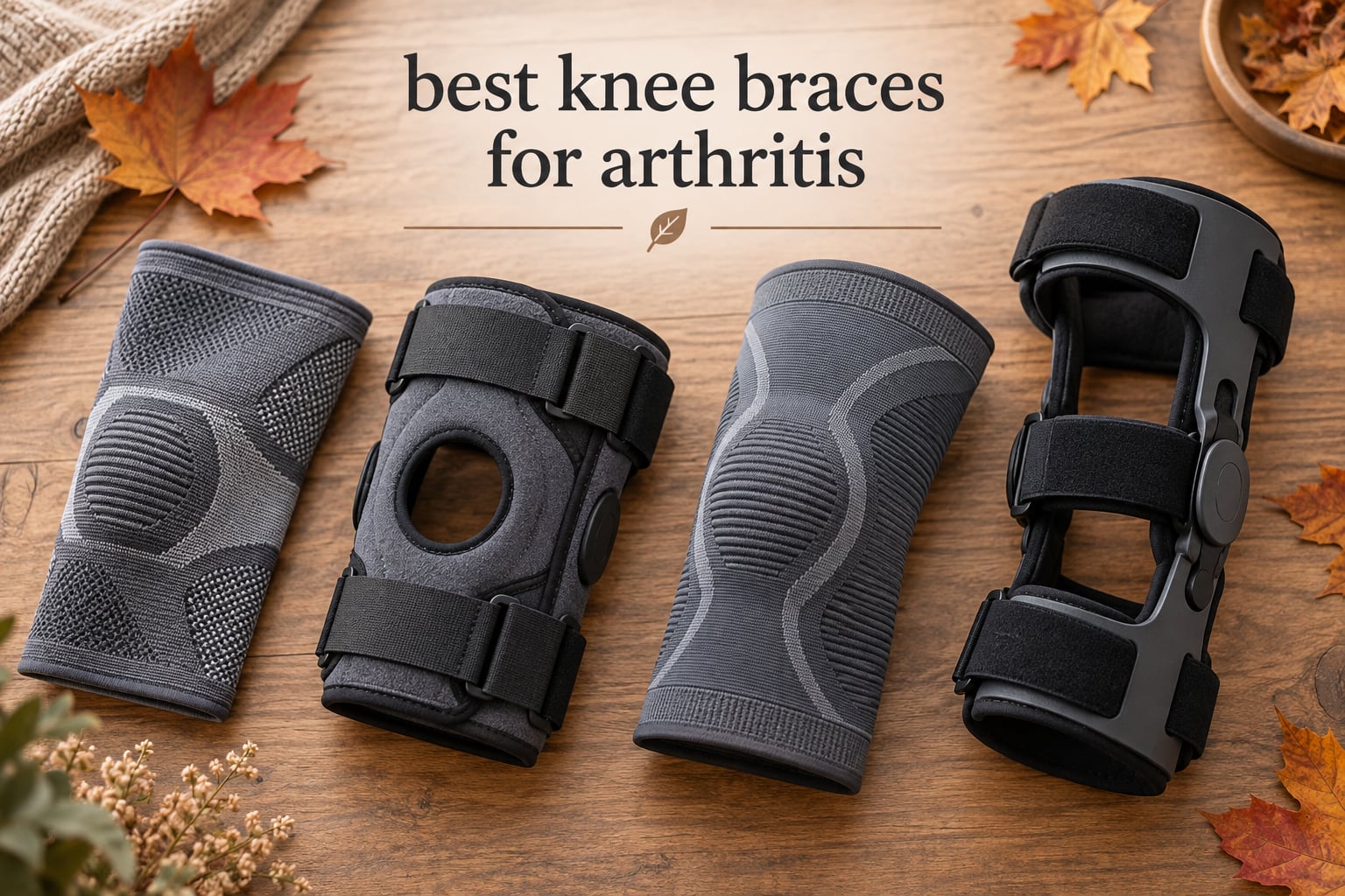best knee braces for arthritis