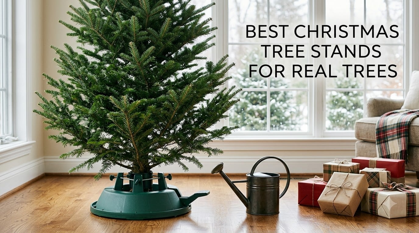 best christmas tree stands for real trees