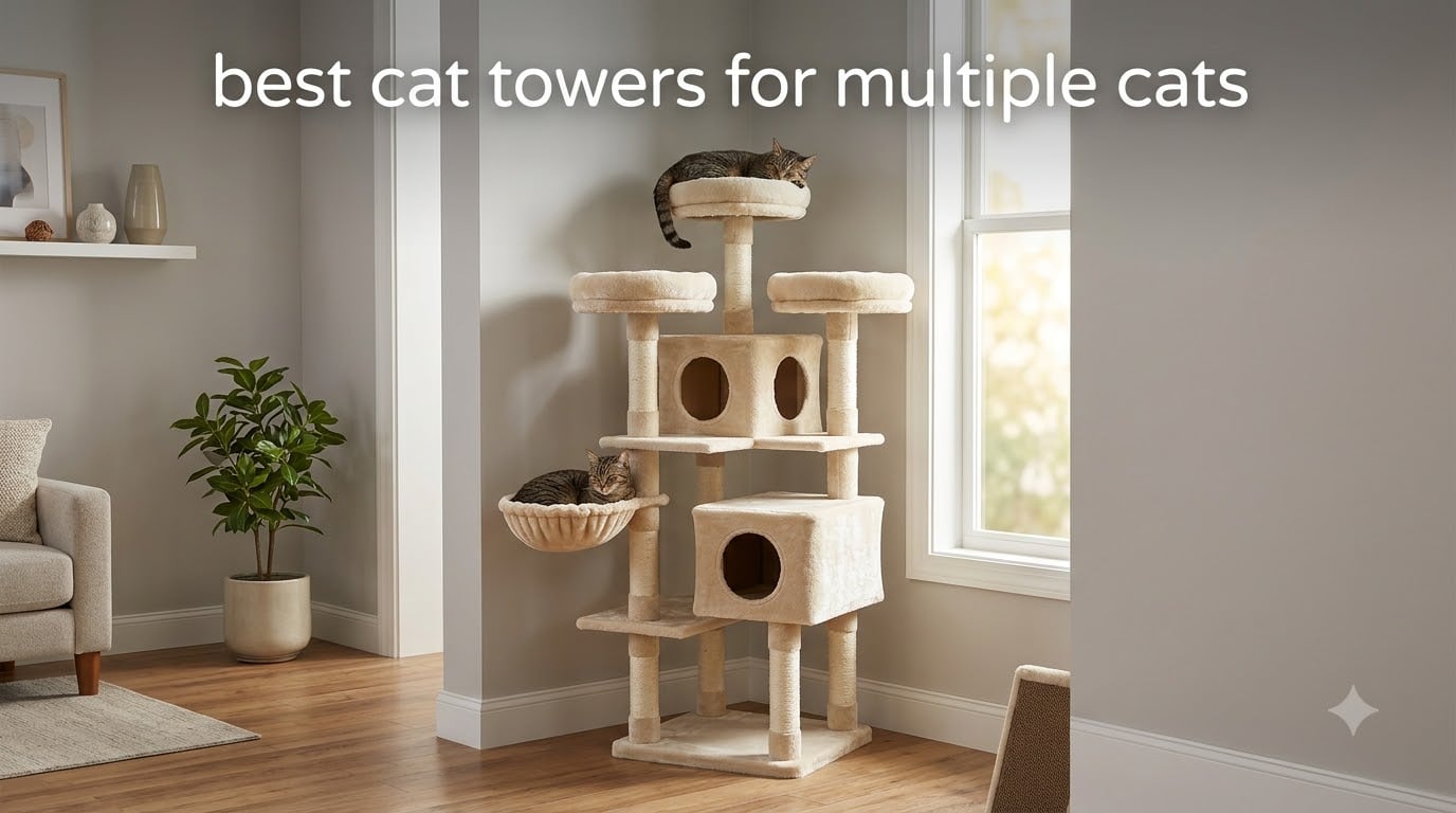 best cat towers for multiple cats