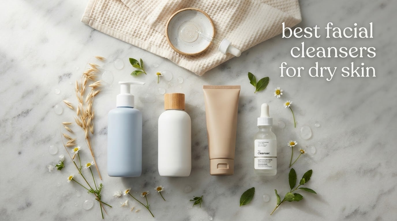 best facial cleansers for dry skin