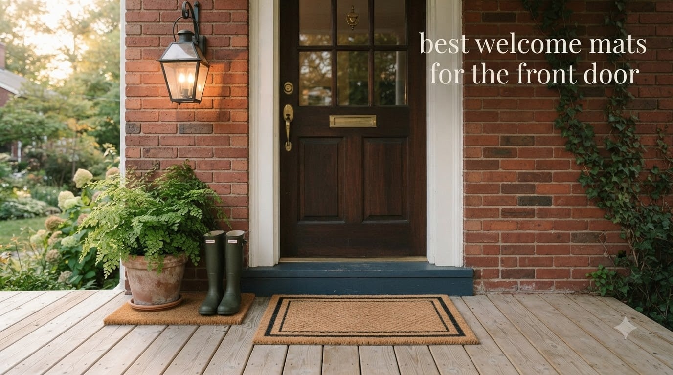 best welcome mats for the front door