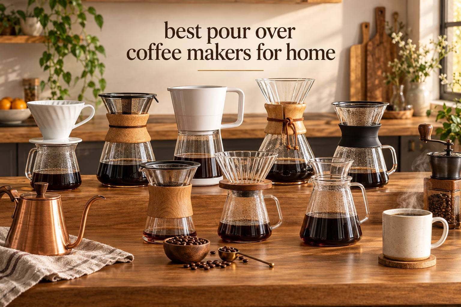 best pour over coffee makers for home