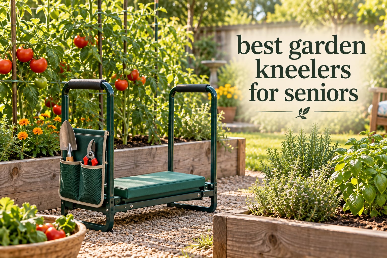 best garden kneelers for seniors