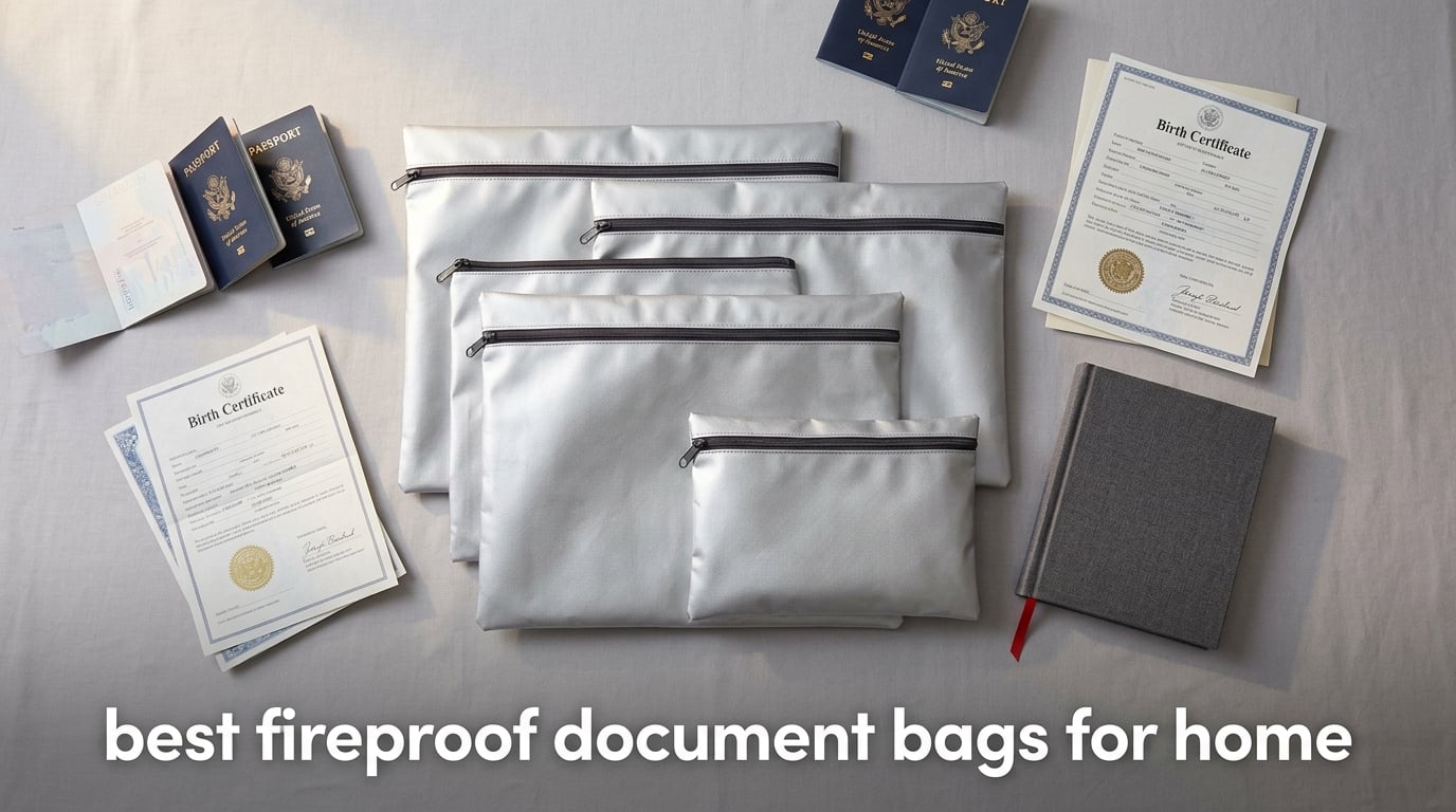 best fireproof document bags for home