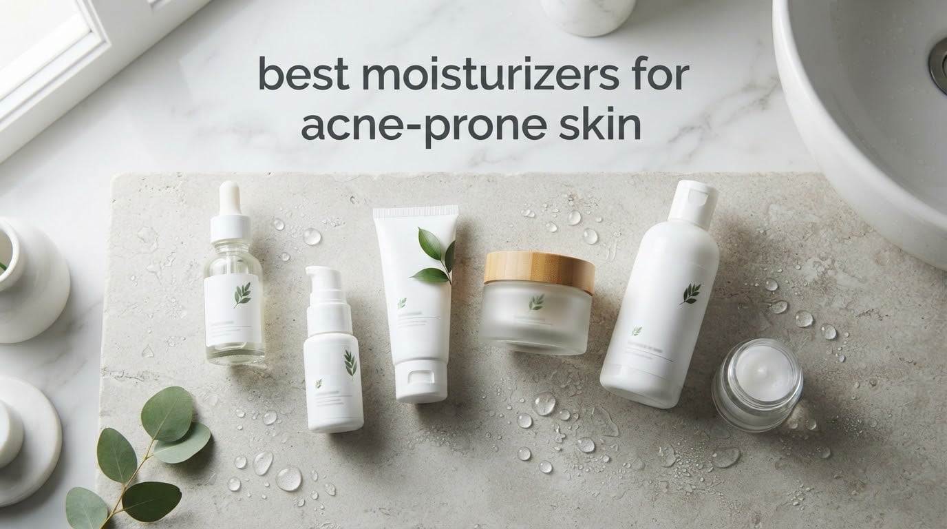 best moisturizers for acne-prone skin