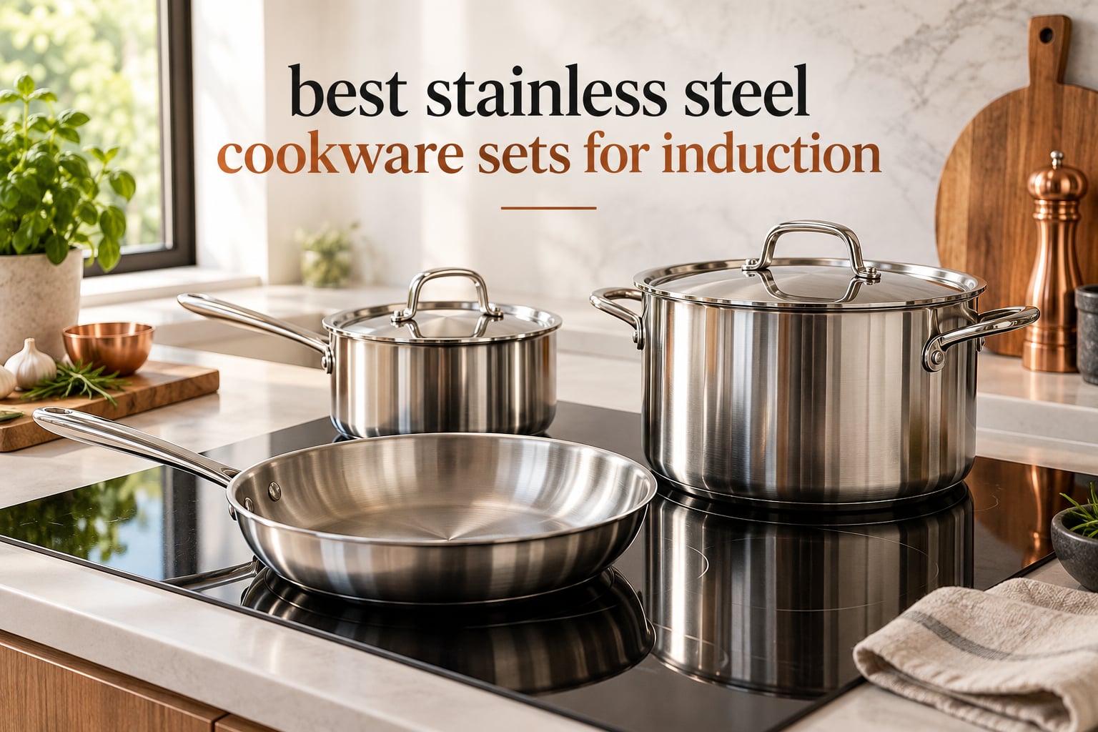 best stainless steel cookware sets for induction