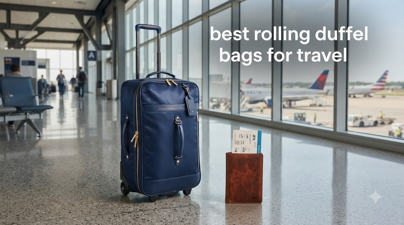 best rolling duffel bags for travel
