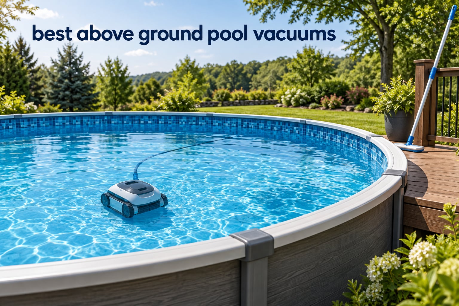 best above ground pool vacuums