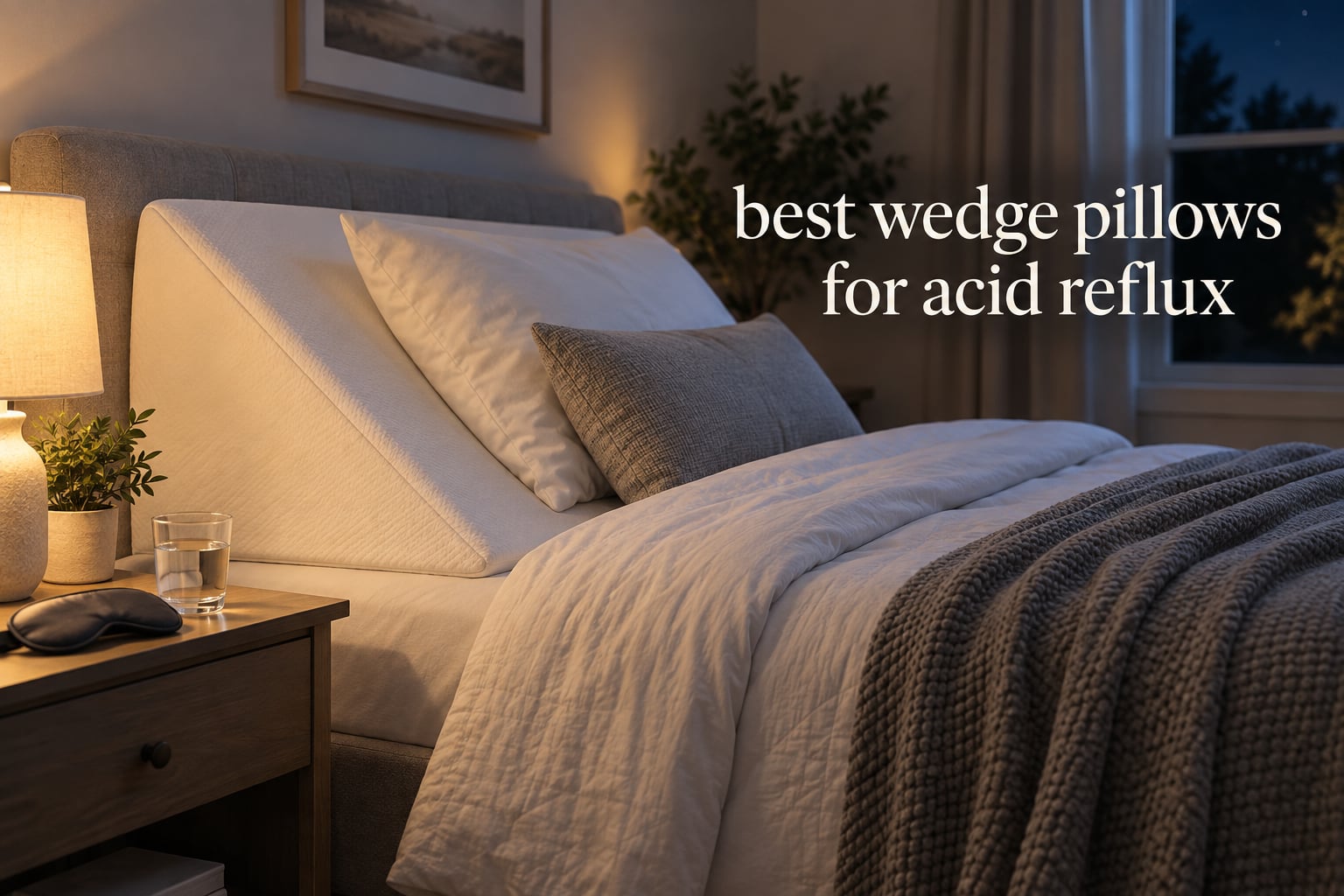 best wedge pillows for acid reflux