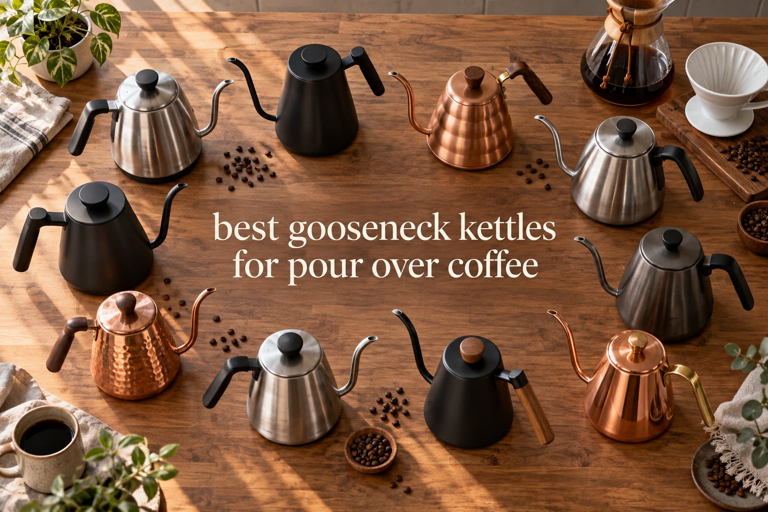 best gooseneck kettles for pour over coffee