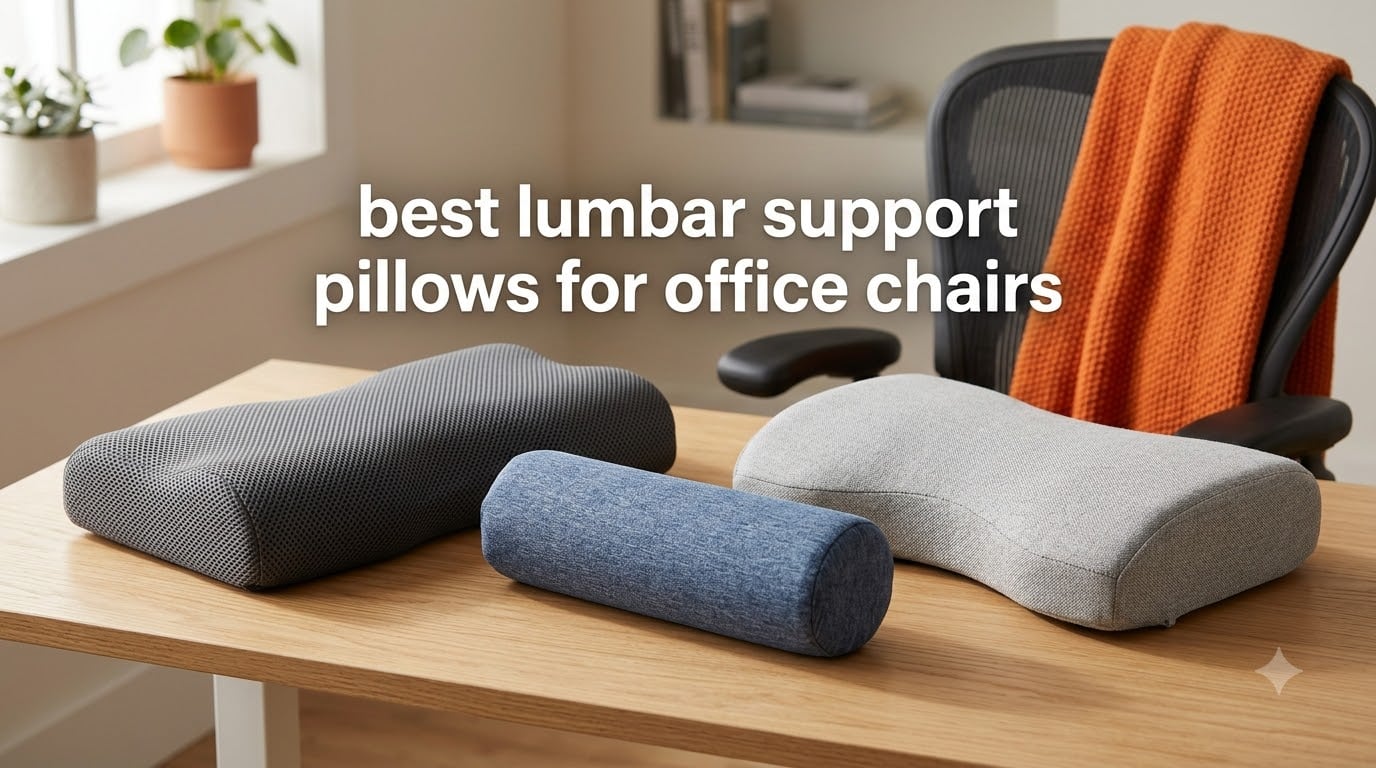 best lumbar support pillows for office chairs