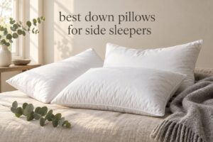 best down pillows for side sleepers