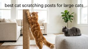 best cat scratching posts for large cats