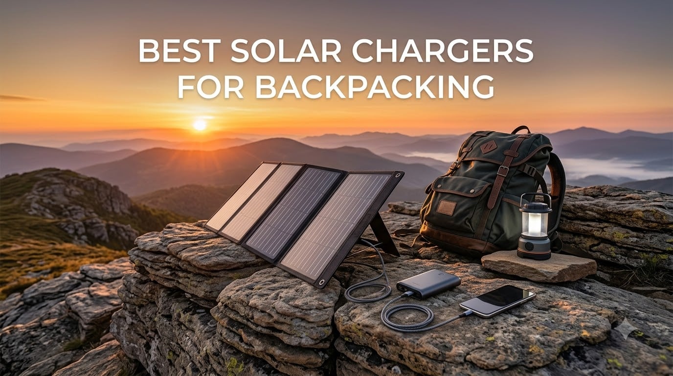 best solar chargers for backpacking