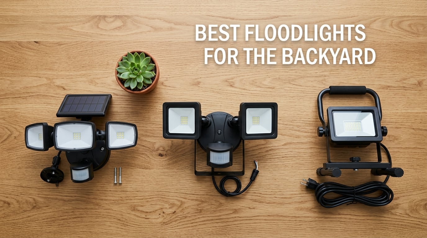 best floodlights for the backyard