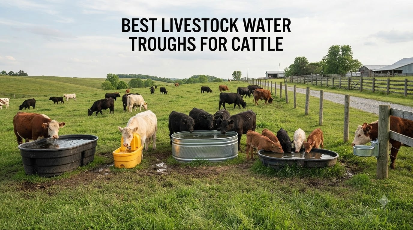 best livestock water troughs for cattle