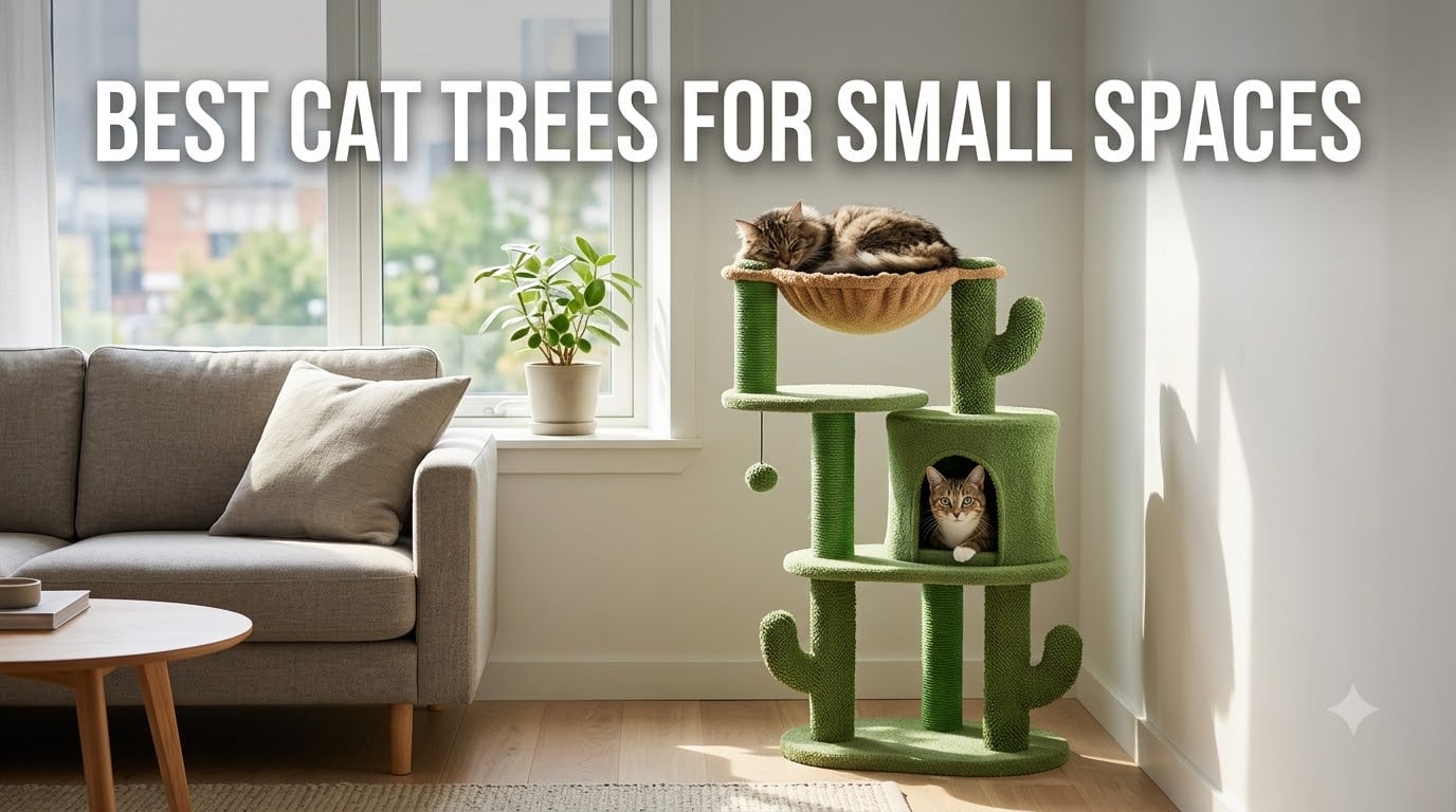 best cat trees for small spaces