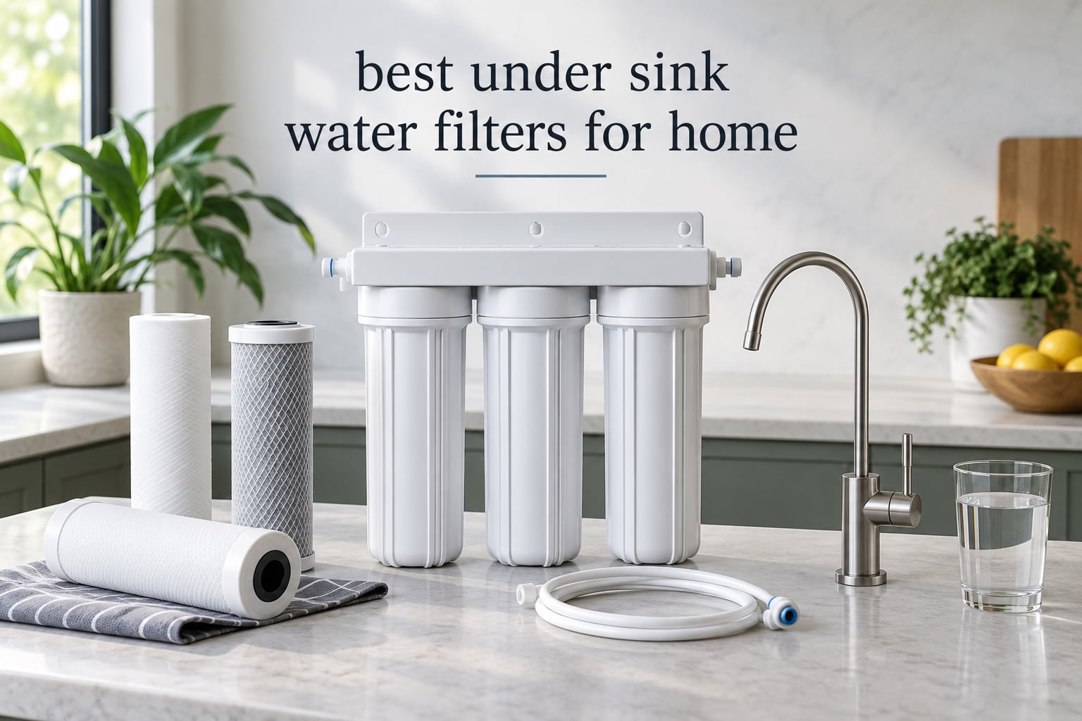 best under sink water filters for home