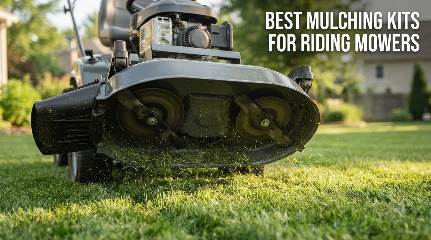 best mulching kits for riding mowers