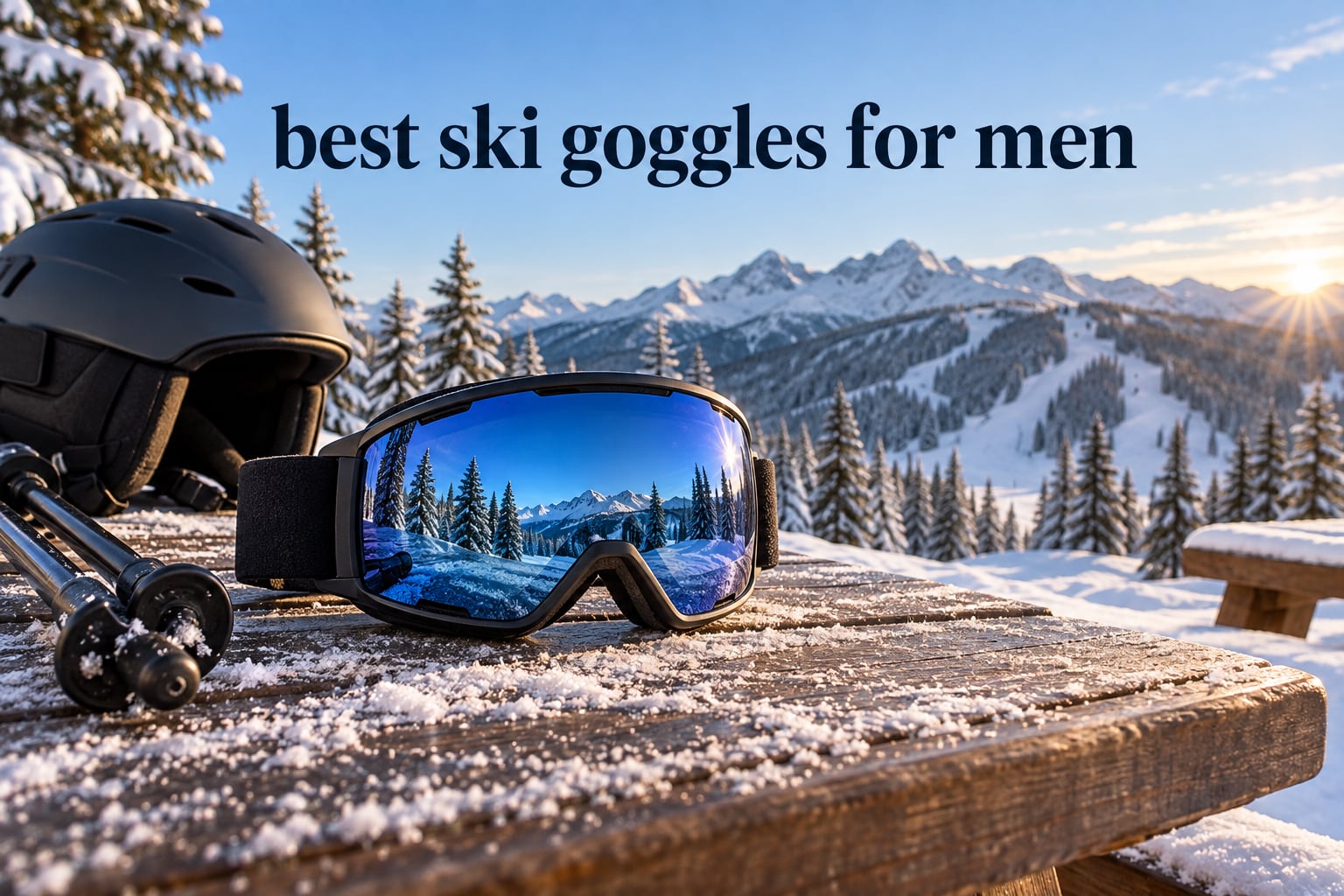 best ski goggles for men