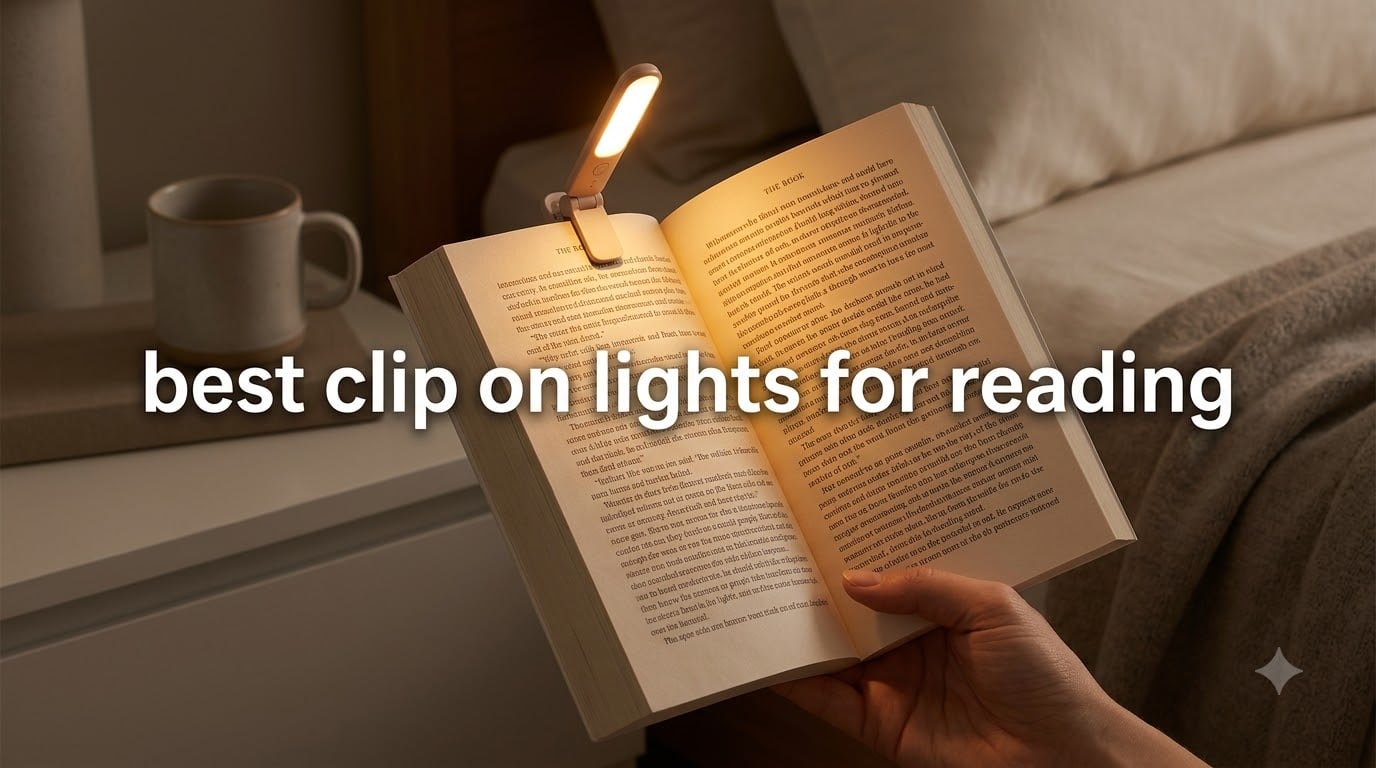 best clip on lights for reading