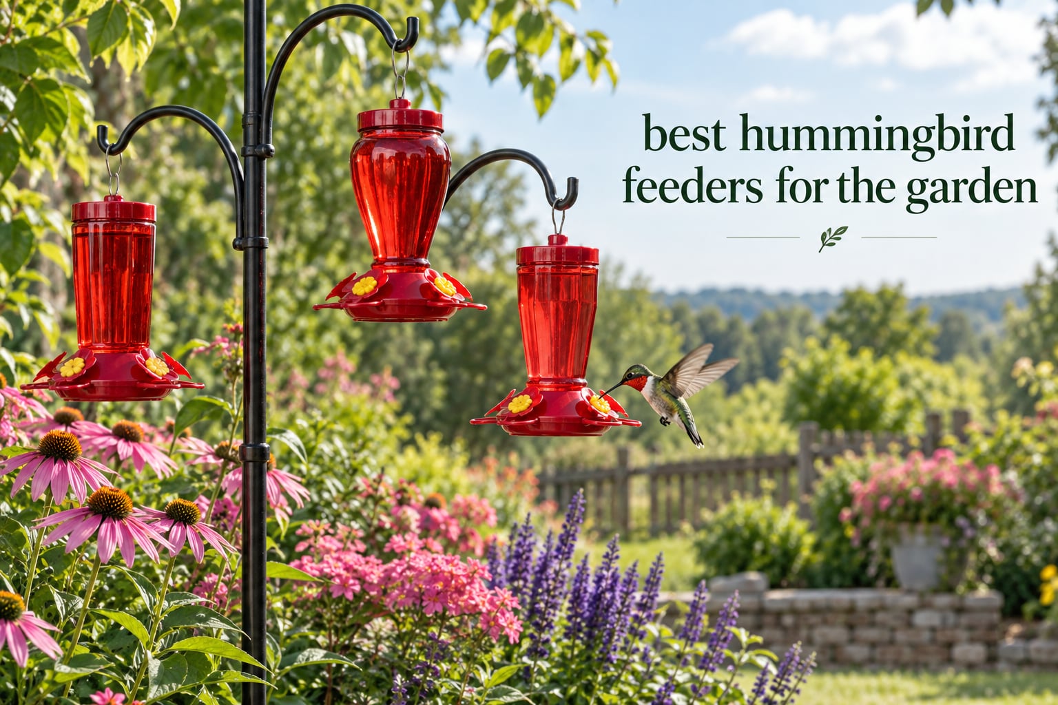 best hummingbird feeders for the garden