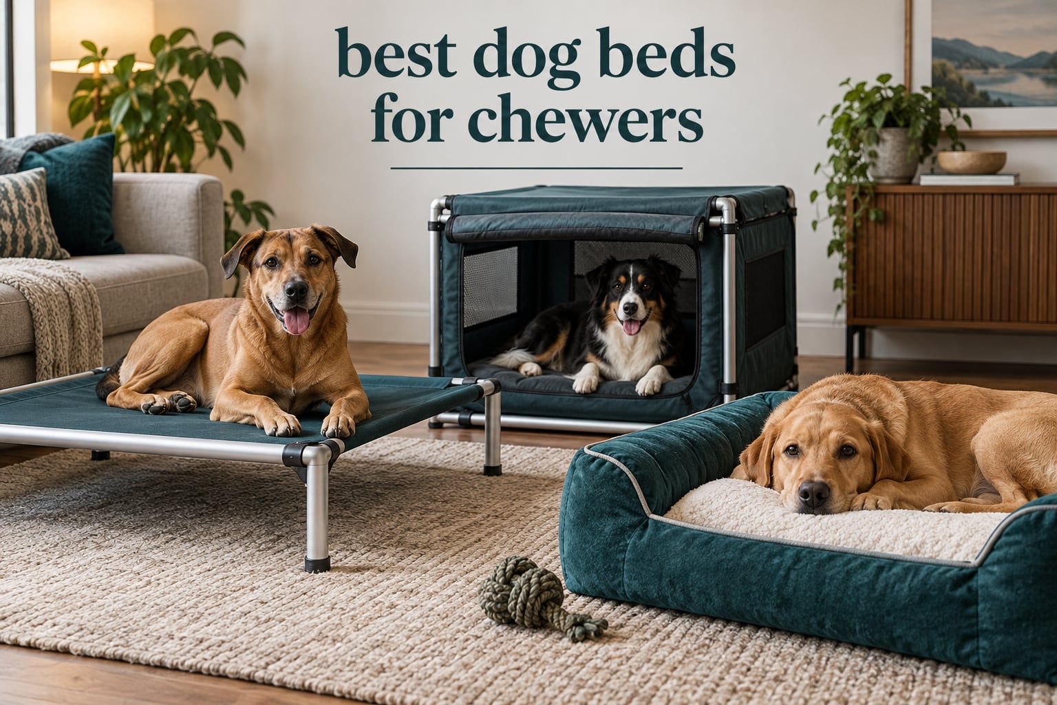 best dog beds for chewers