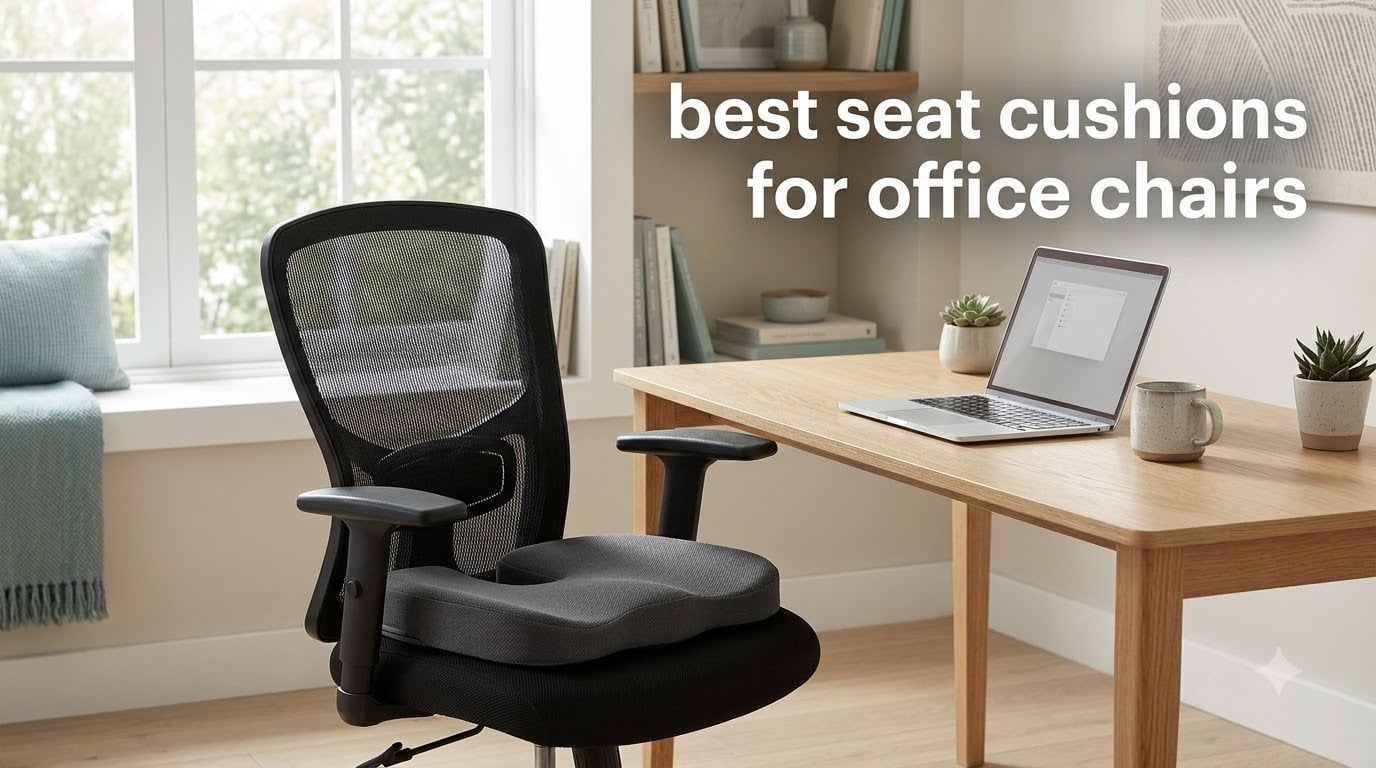 best seat cushions for office chairs