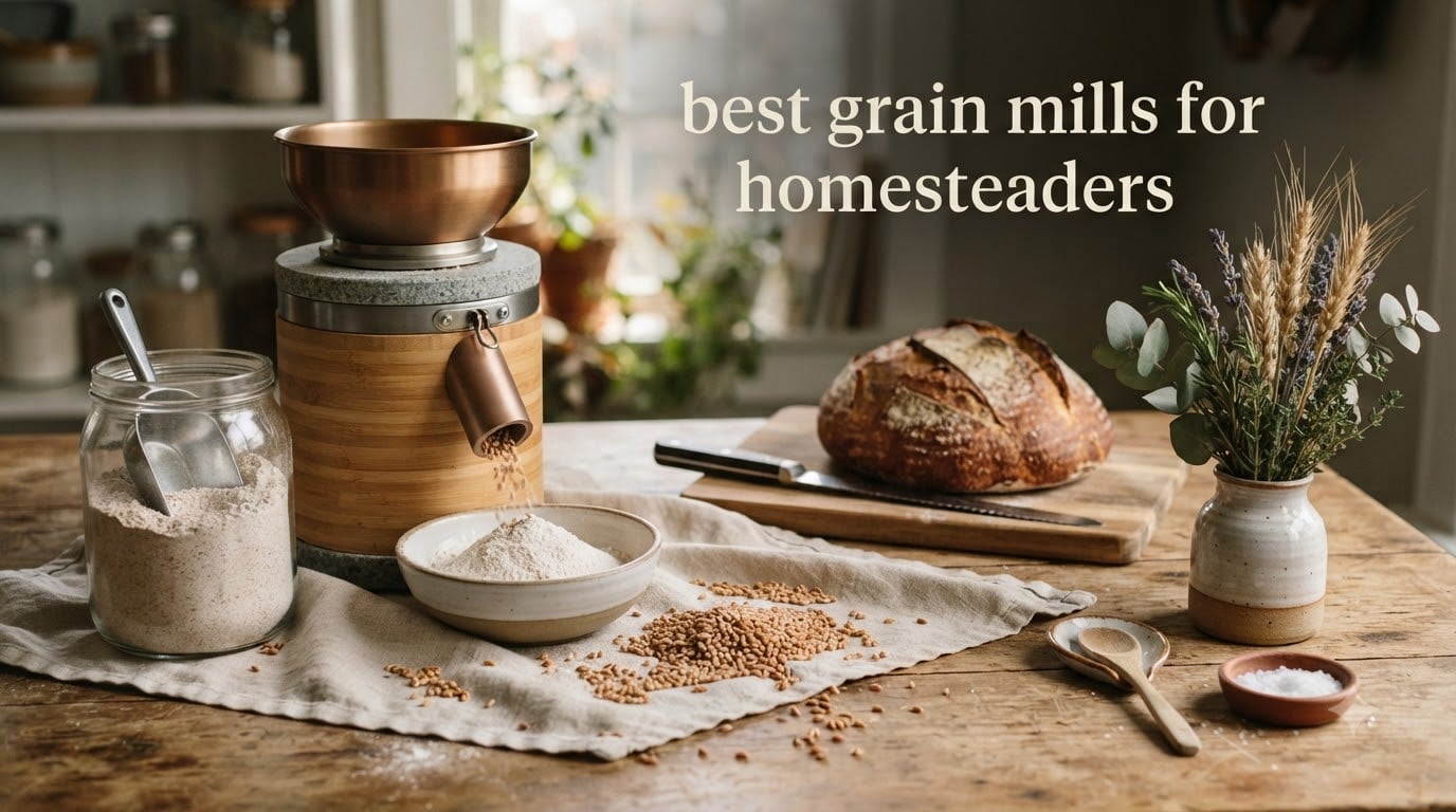 best grain mills for homesteaders