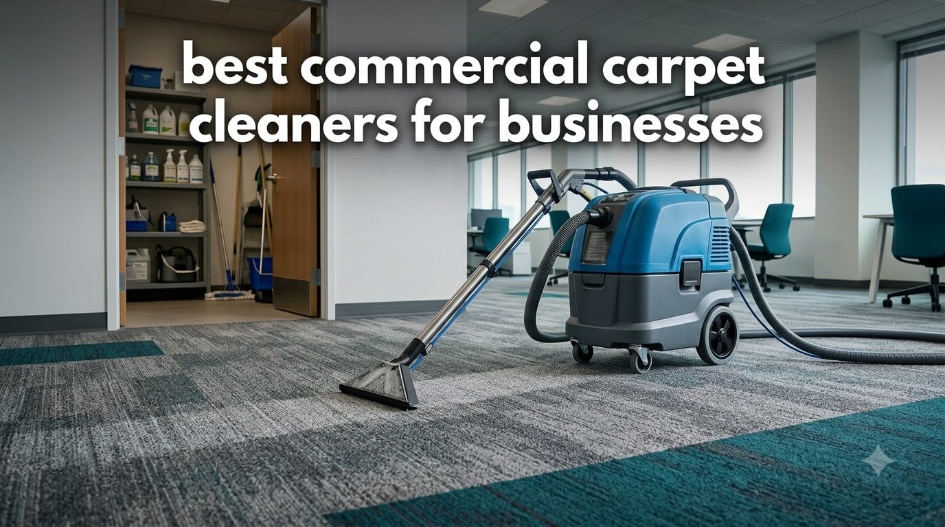 best commercial carpet cleaners for businesses