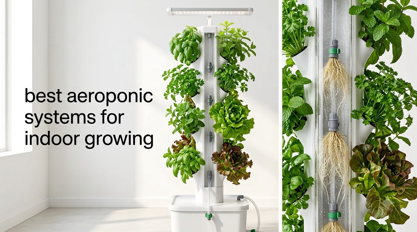 best aeroponic systems for indoor growing