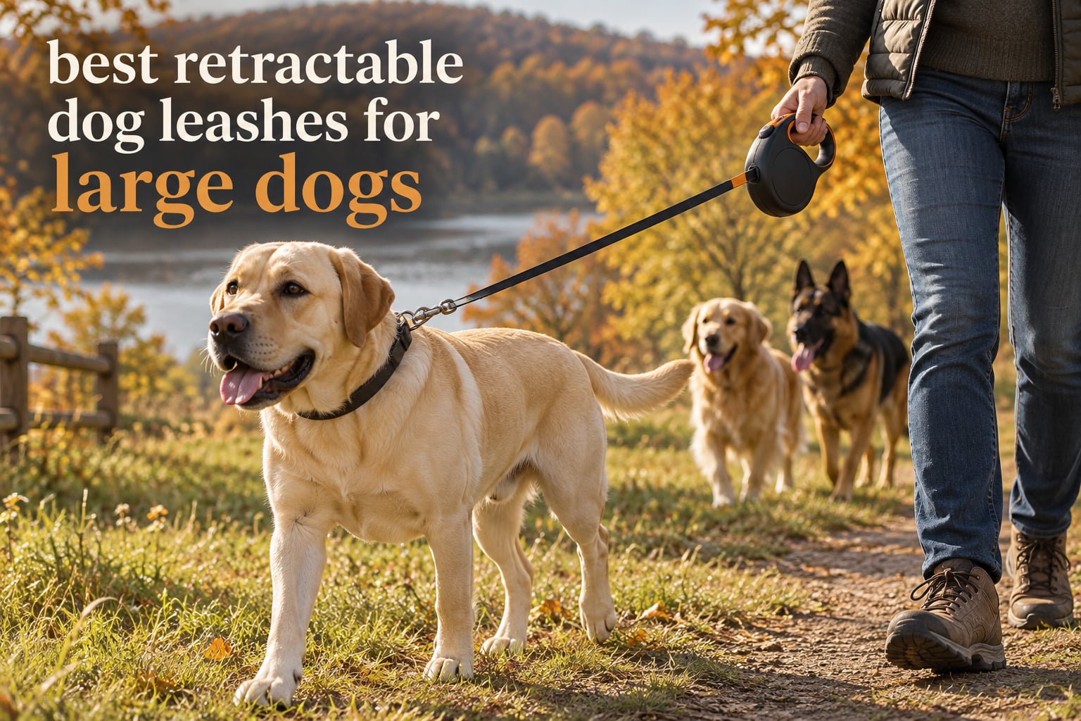 best retractable dog leashes for large dogs