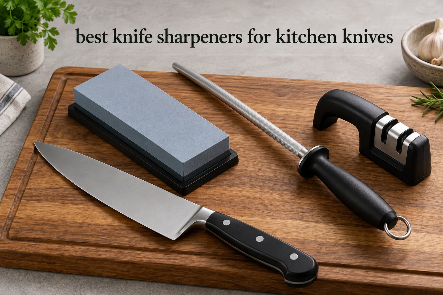 best knife sharpeners for kitchen knives