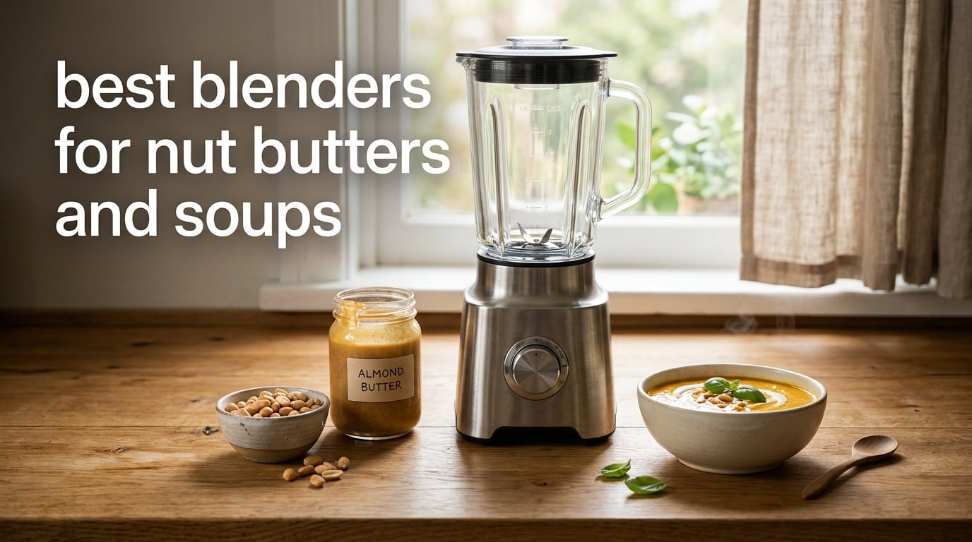 best blenders for nut butters and soups