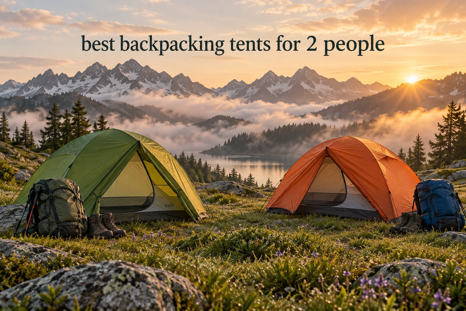 best backpacking tents for 2 people