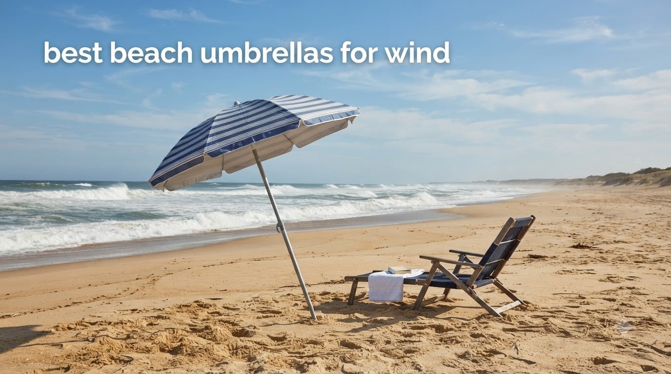 best beach umbrellas for wind