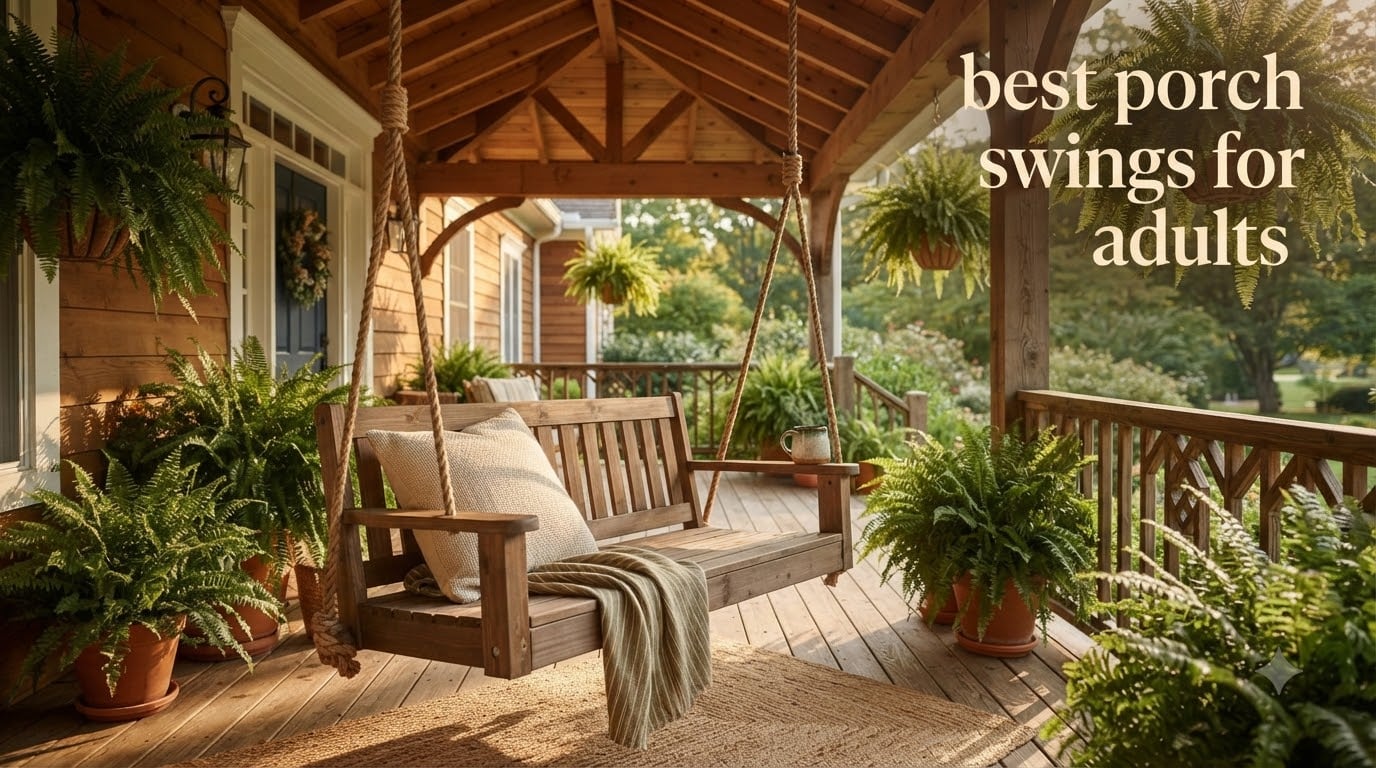best porch swings for adults