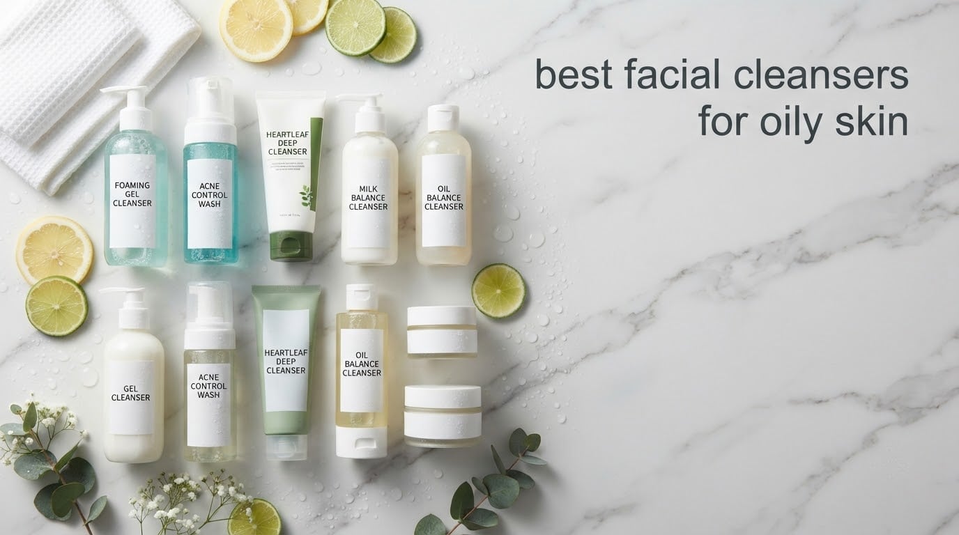 best facial cleansers for oily skin