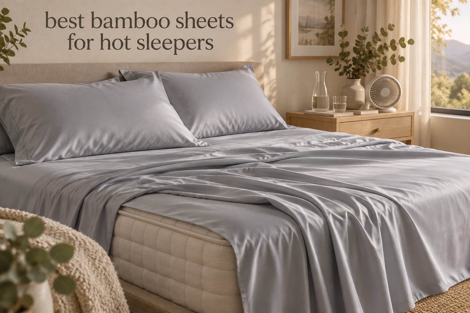 best bamboo sheets for hot sleepers
