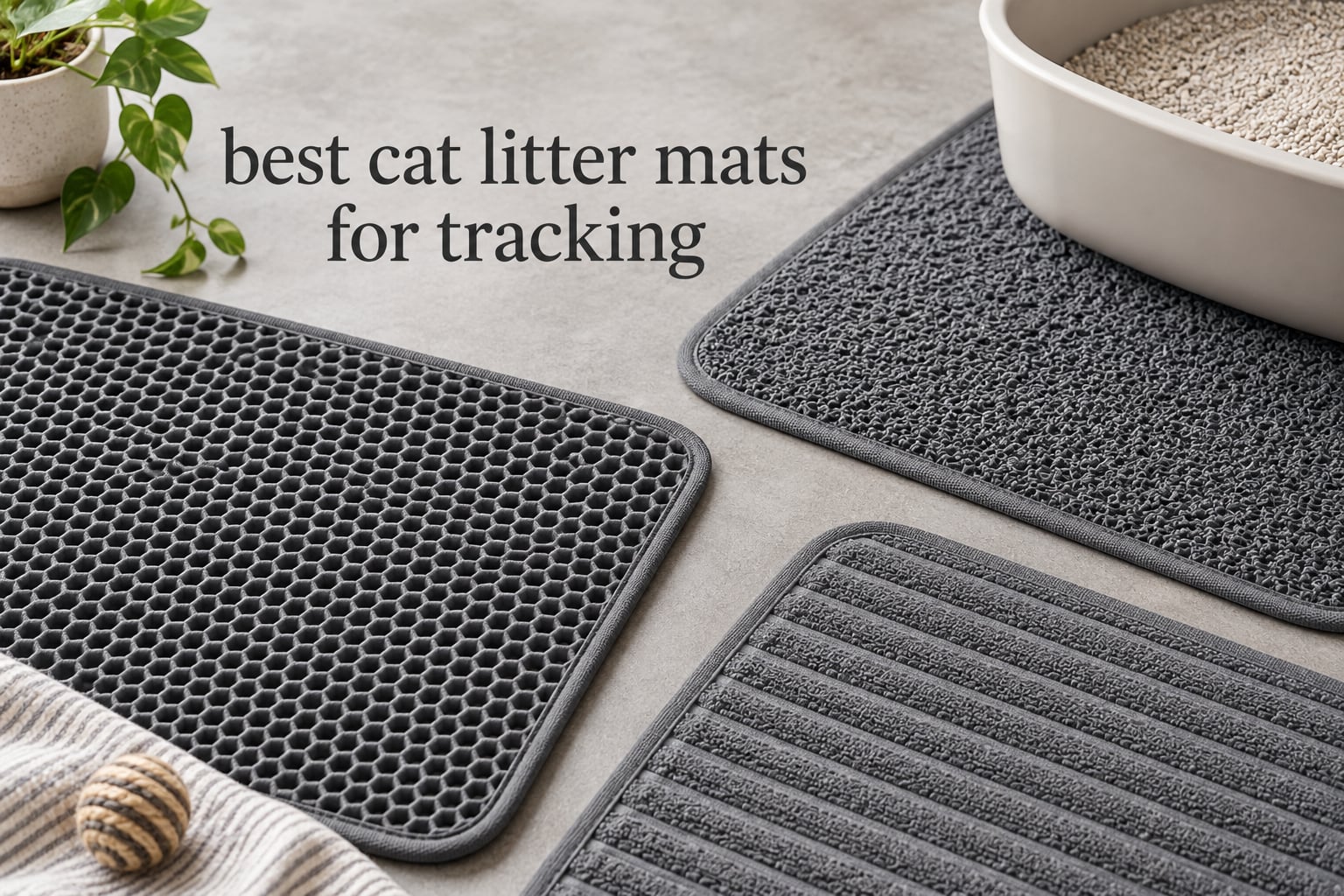 best cat litter mats for tracking