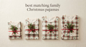 best matching family Christmas pajamas