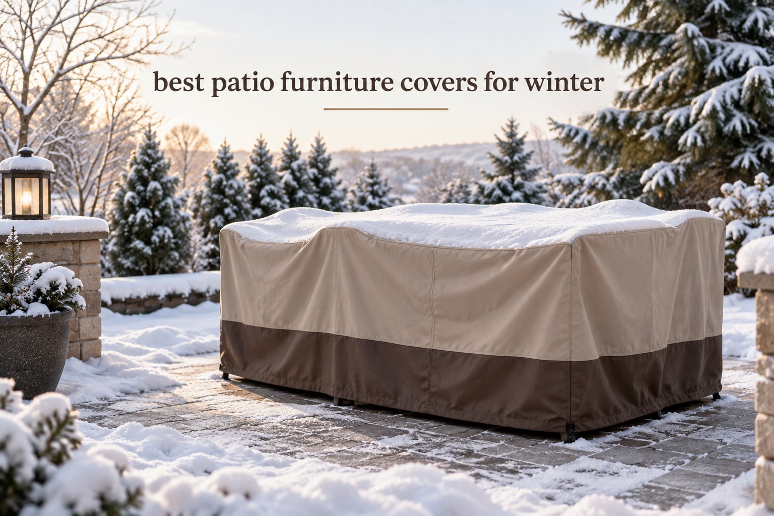 best patio furniture covers for winter