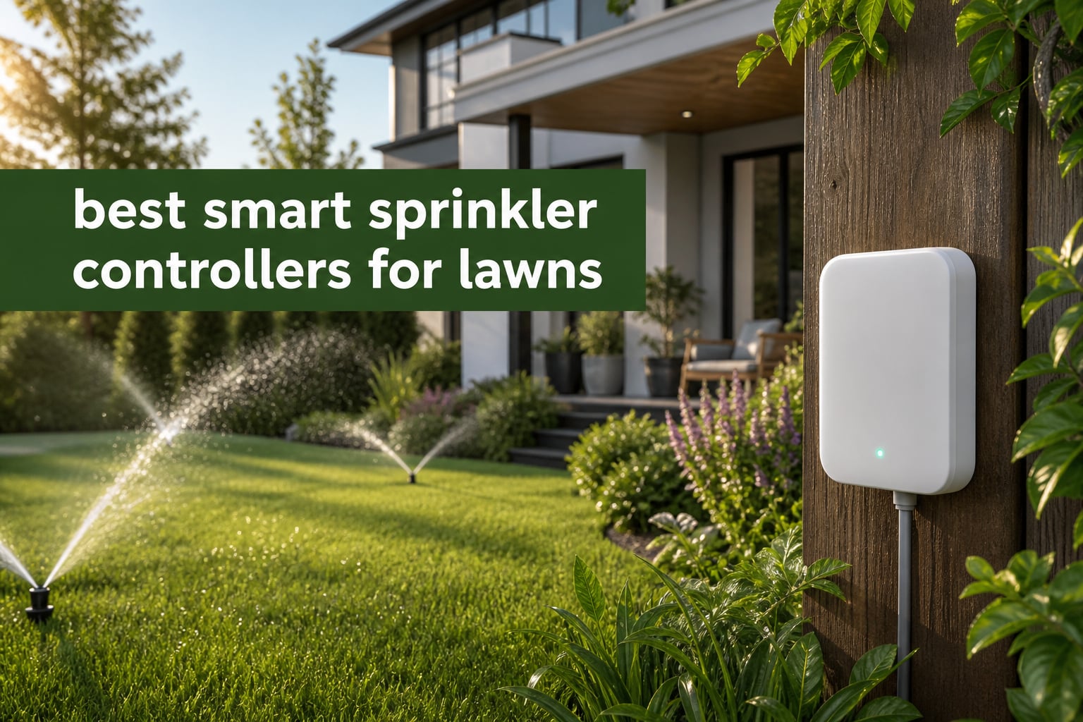 best smart sprinkler controllers for lawns
