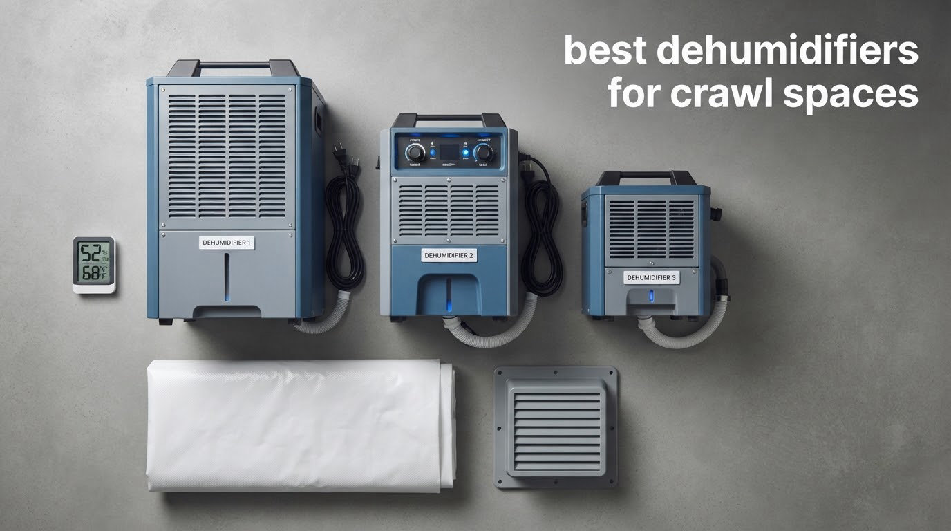 best dehumidifiers for crawl spaces